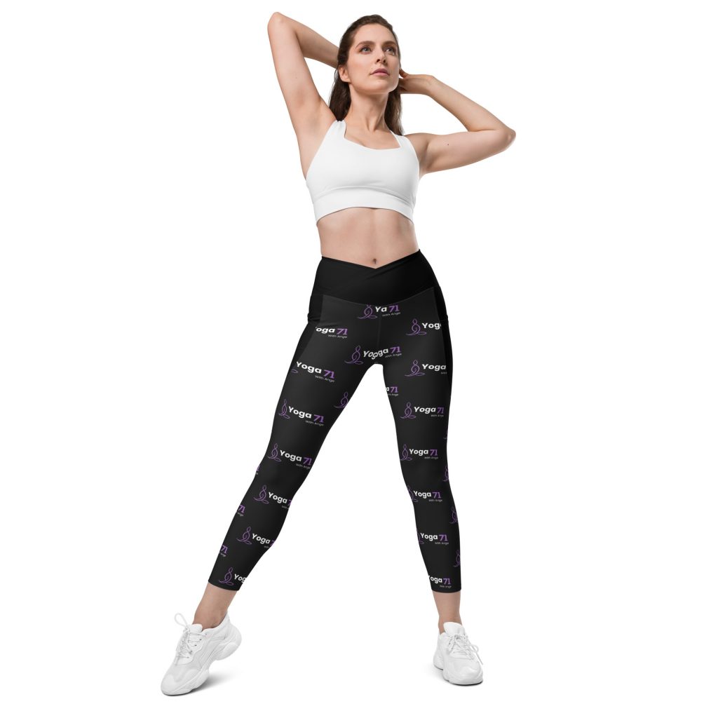 Crossover leggings with pockets (Yoga71WithAnge)