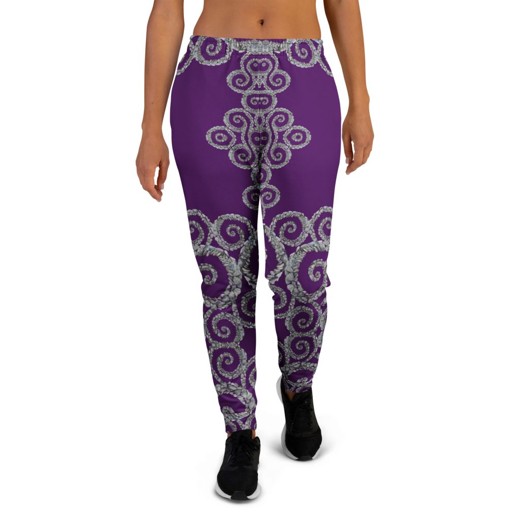 Women's Joggers (Land Art Spirals)