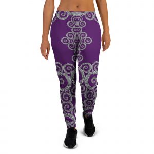 Women's Joggers (Land Art Spirals)
